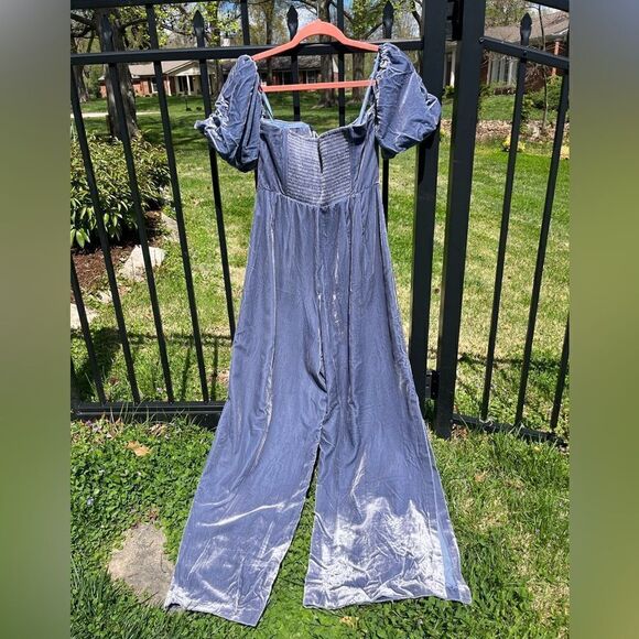 Anthropologie The Femme Velvet Jumpsuit NWT - Picture 9 of 12